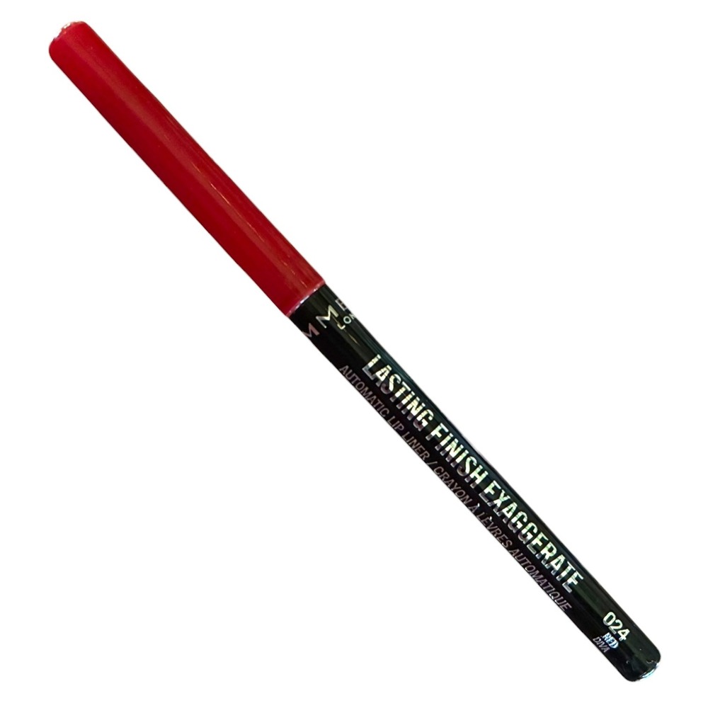 Rimmel Exaggerate Automatic Lip Liner 024 Red Diva NWOB